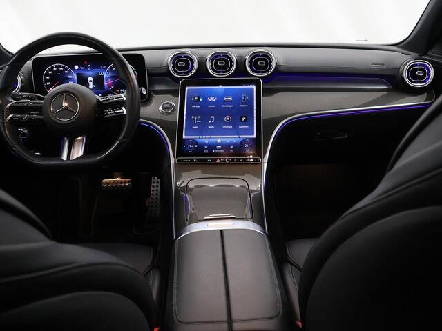Mercedes-Benz C-KLASSE Estate 200 Launch Edition AMG Line | Night | Panoramadak | Memory | Sfeerverlichting | 360 camera | Digital light |