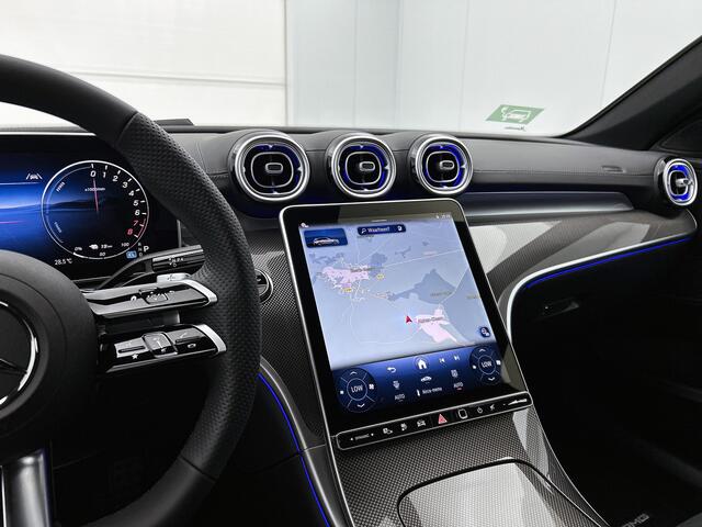 Mercedes-Benz C-KLASSE Estate 300 e Business Solution AMG | Trekhaak | Nightpakket | Parkeerpakket met 360°-camera | KEYLESS GO | Dodehoekassistent | Antidiefstalpakket GUARD 360° Plus | EASY PACK achterklep | Memorypakket |