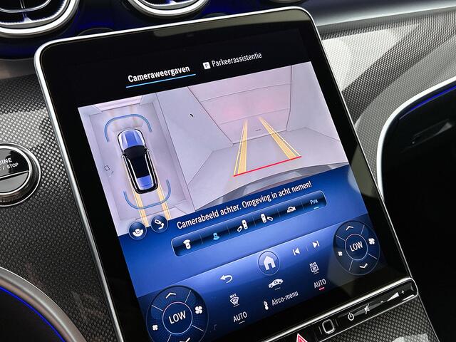 Mercedes-Benz C-KLASSE Estate 300 e Business Solution AMG | Trekhaak | Nightpakket | Parkeerpakket met 360°-camera | KEYLESS GO | Dodehoekassistent | Antidiefstalpakket GUARD 360° Plus | EASY PACK achterklep | Memorypakket |