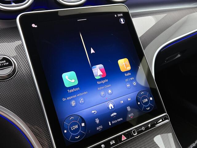 Mercedes-Benz C-KLASSE Estate 300 e Business Solution AMG | Trekhaak | Nightpakket | Parkeerpakket met 360°-camera | KEYLESS GO | Dodehoekassistent | Antidiefstalpakket GUARD 360° Plus | EASY PACK achterklep | Memorypakket |