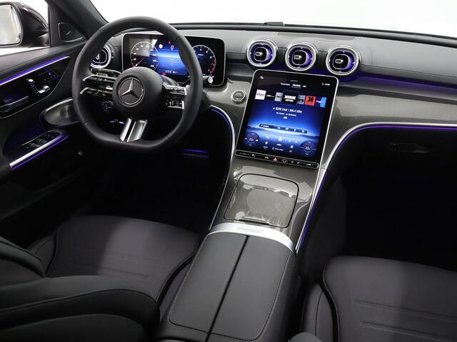 Mercedes-Benz C-KLASSE 180 Star Edition AMG line | Panorama-schuifdak | Sfeerverlichting | Burmester 3D | Achteruitrijcamera | Smartphone-integratie