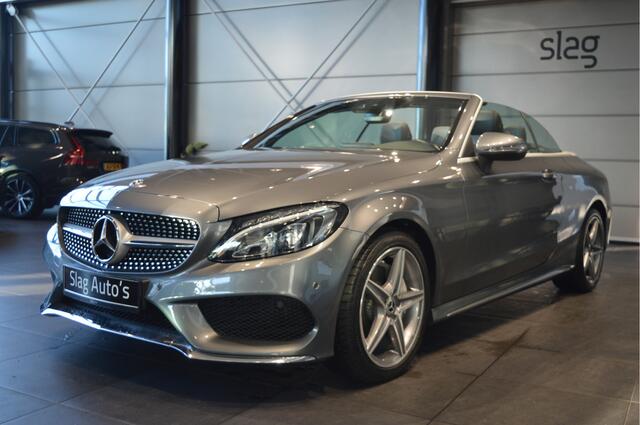 Mercedes-Benz C-KLASSE Cabrio 200 AMG Line navi clima camera trekhaak !!