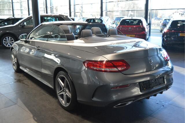 Mercedes-Benz C-KLASSE Cabrio 200 AMG Line navi clima camera trekhaak !!