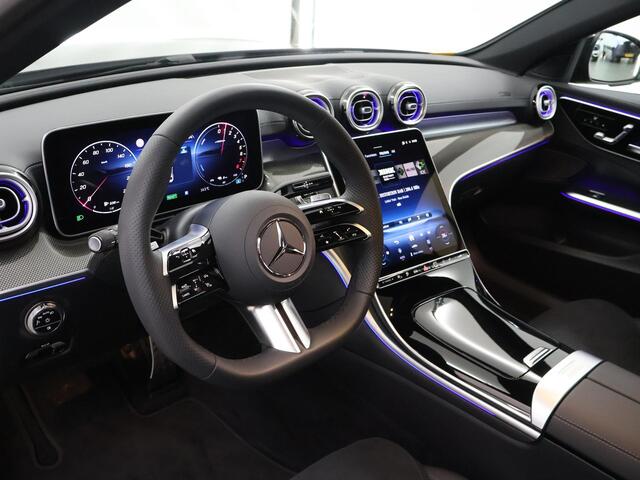 Mercedes-Benz C-KLASSE 300e Business Solution AMG | Panoramaschuifdak | Trekhaak | DIGITAL LIGHT | Nightpakket | dodehoekassistent | 360° camera |