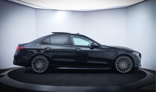 Mercedes-Benz C-KLASSE 300 260Pk AMG Line SCHUIFDAK | BURMESTER | LUXE.LEDER | MEM.STOELEN | 360 CAMERA | DODEHOEK |
