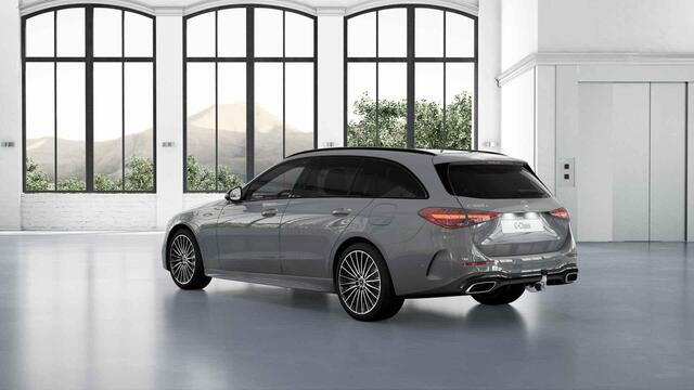 Mercedes-Benz C-KLASSE Estate 300e Business Solution AMG | Panoramaschuifdak | Trekhaak | Nightpakket |