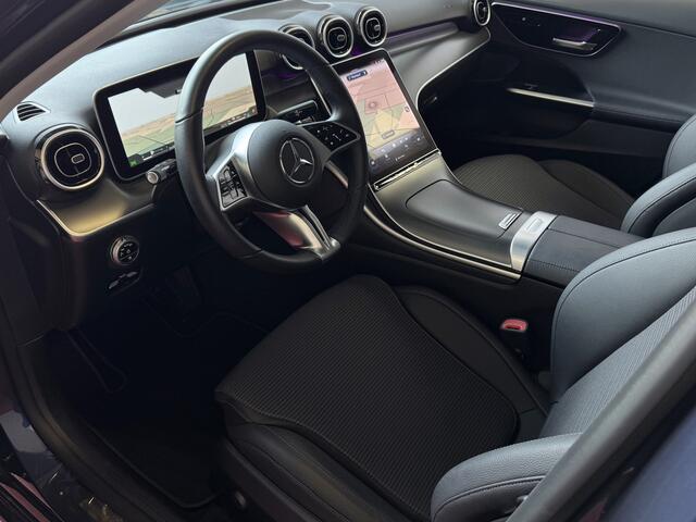 Mercedes-Benz C-KLASSE 300e 313PK PHEV 12/2024 AVANTGARDE TREKHAAK HALF LEER CAMERA ELEK/STOEL/VERWARMD 12/2024 PHEV PLUG IN HYBRIDE phev