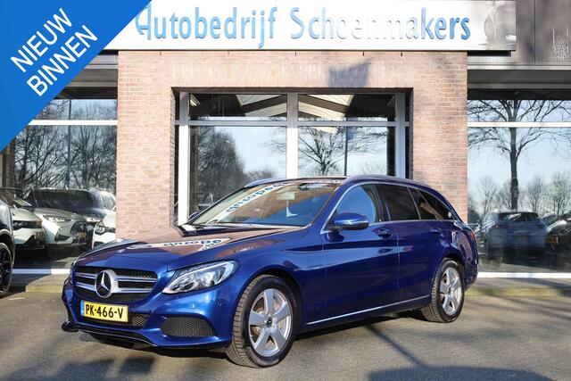 Mercedes-Benz C-KLASSE Estate 350 e Lease Edition CAMERA STOELVERWARMING CRUISE NAVI 2xPDC 17"LMV ELEK.LAADKLEP HALFLEER NAP STUURFLIPPERS ENZ!