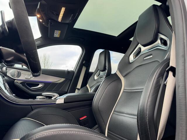 Mercedes-Benz C-KLASSE C63 S AMG Premium plus Facelift Sportuitlaat Keramisch Kuipstoelen Carbon Parfum Ram vol!