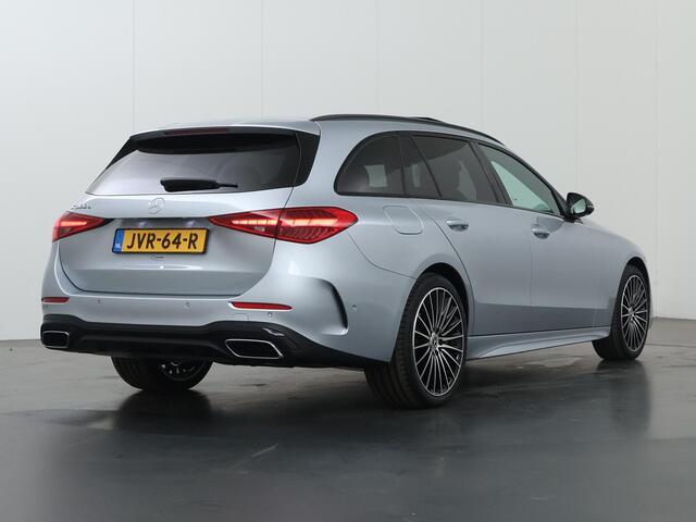Mercedes-Benz C-KLASSE Estate 300e Business Solution AMG | Panoramaschuifdak | Burmester | Rijassistentiepakket | DIGITAL LIGHT | Trekhaak |