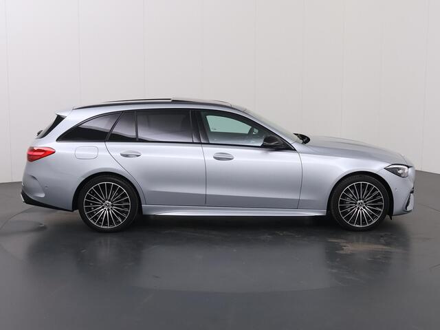 Mercedes-Benz C-KLASSE Estate 300e Business Solution AMG | Panoramaschuifdak | Burmester | Rijassistentiepakket | DIGITAL LIGHT | Trekhaak |