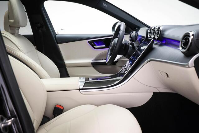 Mercedes-Benz C-KLASSE Estate 200 Launch Edition Luxury Line | PANORAMADAK | HOUTAFWERKING | DAB | CAMERA | 18"