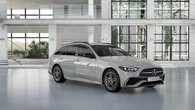 Mercedes-Benz C-KLASSE Estate 300e Business Solution AMG | Panoramaschuifdak | AMG Line Plus | Head-up | Burmester | Trekhaak |