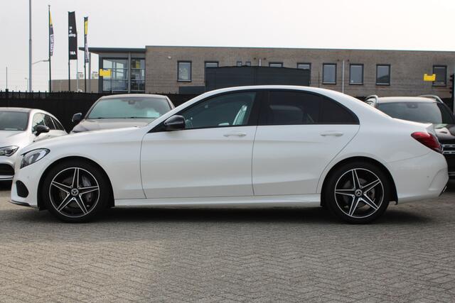 Mercedes-Benz C-KLASSE 180 AMG LINE NIGHT PAKKET LEDER NAVI DAB <<NL AUTO>>