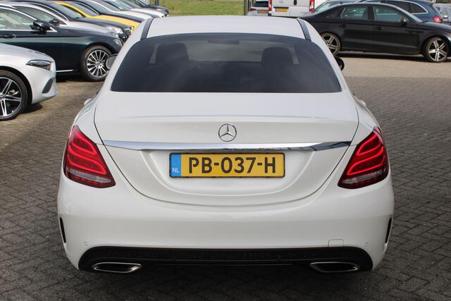 Mercedes-Benz C-KLASSE 180 AMG LINE NIGHT PAKKET LEDER NAVI DAB <<NL AUTO>>
