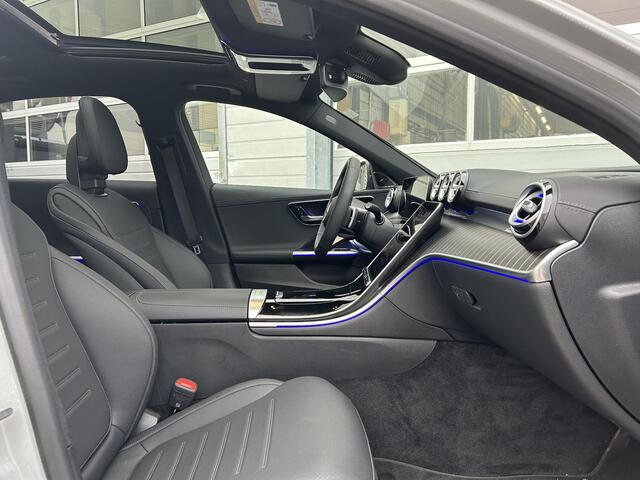 Mercedes-Benz C-KLASSE 300 e Business Solution AMG | Burmester | Memory | Panoramadak |Distronic| 360 camera|Night Pakket| Dodehoekassistent