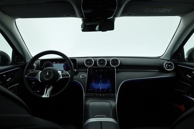 Mercedes-Benz C-KLASSE Estate 180 Luxury Line | Pano | Elek. Trekhaak | 360cam | Leder | Memory seats | Burmester | Adapt. Cruise | Carplay