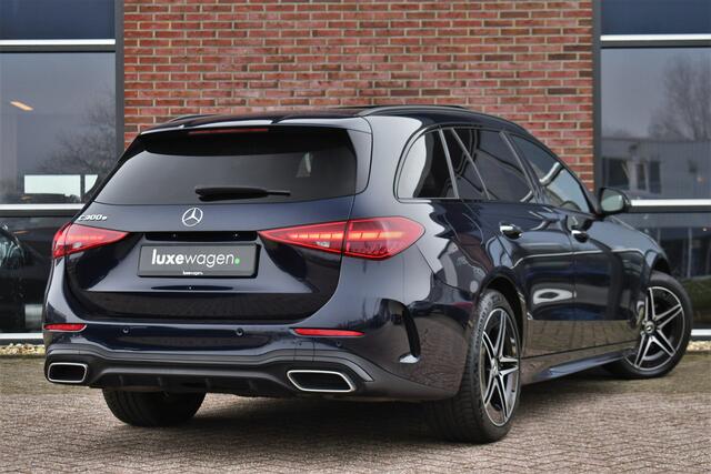 Mercedes-Benz C-KLASSE Estate 300 e AMG Line Pano Trekh Distr Memory+Ventilatie HUD 360 Night