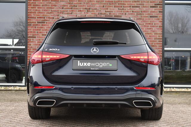 Mercedes-Benz C-KLASSE Estate 300 e AMG Line Pano Trekh Distr Memory+Ventilatie HUD 360 Night