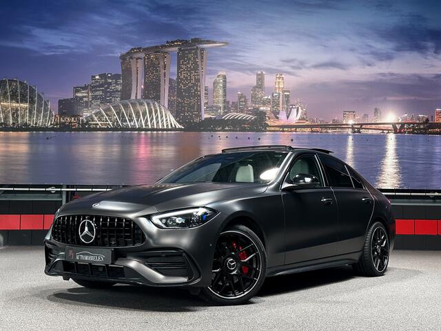 Mercedes-Benz C-KLASSE C300 e AMG 4MATIC UNIEK!MAGNO|GRAPHITE|Burmester|HeadUp|Sfeer|Pano|360cam|Memory