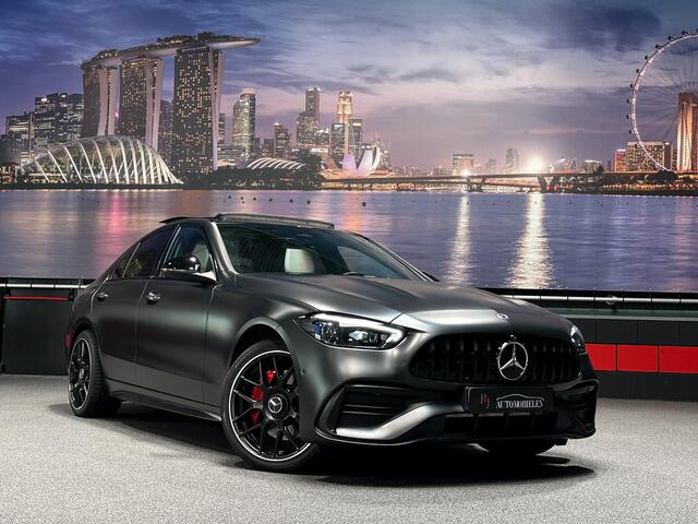 Mercedes-Benz C-KLASSE C300 e AMG 4MATIC UNIEK!MAGNO|GRAPHITE|Burmester|HeadUp|Sfeer|Pano|360cam|Memory