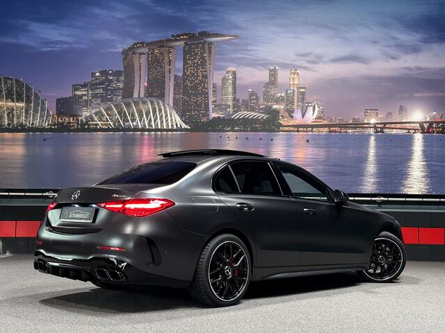 Mercedes-Benz C-KLASSE C300 e AMG 4MATIC UNIEK!MAGNO|GRAPHITE|Burmester|HeadUp|Sfeer|Pano|360cam|Memory