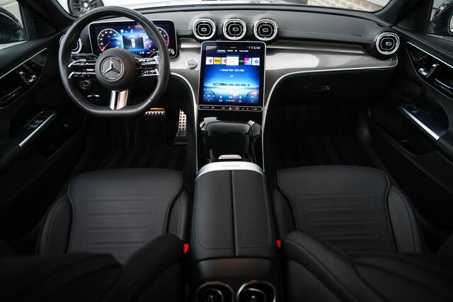 Mercedes-Benz C-KLASSE 180 AMG Line Adapt.Cruise/ 360-cam/ Led-koplamp/ Elek.Stoel/ Stoelverw./ Sfeerverl./ MBUX/ 20''LMV