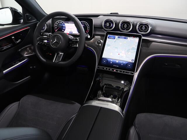 Mercedes-Benz C-KLASSE Estate 300 e Business Solution AMG | Night | Panoramadak | AMG Line Plus | Trekhaak | Head-up | Burmester |