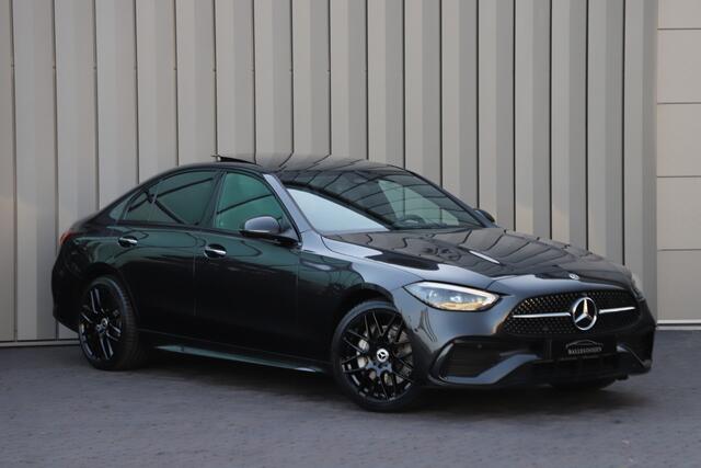 Mercedes-Benz C-KLASSE 300e AMG | 313PK | Head-up | Keyless-go | Pano | Sfeerverlichting | Digital-light | Leder | Memory | Stoelverw. | 2022.