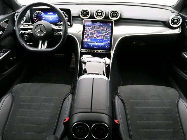 Mercedes-Benz C-KLASSE 300 e Business Solution AMG | Panoramadak | Alarm | 360 gr Camera | Car Play | Sfeerverlichting | Memory | Inclusief 24 maanden Mercedes-Benz Certified garantie voor Europa.