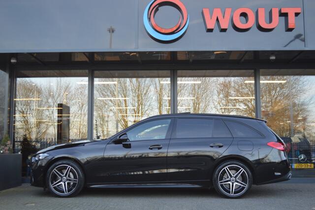 Mercedes-Benz C-KLASSE Estate 300 e AMG Led Leder Panorama Sfeer Camera Augmented Trekh Pdc