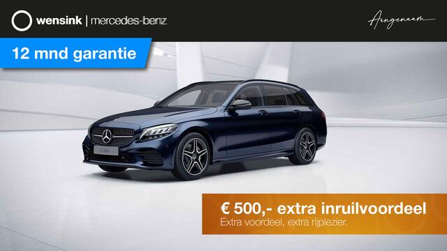 Mercedes-Benz C-KLASSE Estate 180 Business Solution AMG | Night | Panoramadak | Widescreen | Stoelverwarming | Achteruitrijcamera |