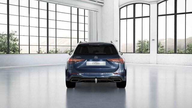 Mercedes-Benz C-KLASSE Estate 300 e AMG Line | Night | Trekhaak | Stoelverwarming | Digital Light | Panoramadak |