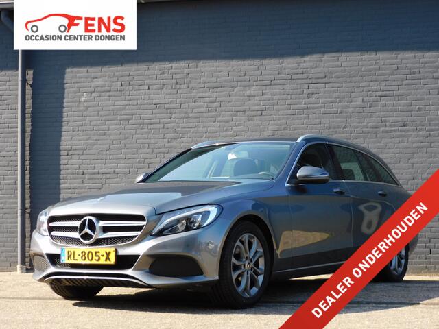 Mercedes-Benz C-KLASSE Estate 180 Business Solution DEALER ONDERHOUDEN! CAMERA! STOELV! BLUETOOTH! CRUISE! TREKHAAK!