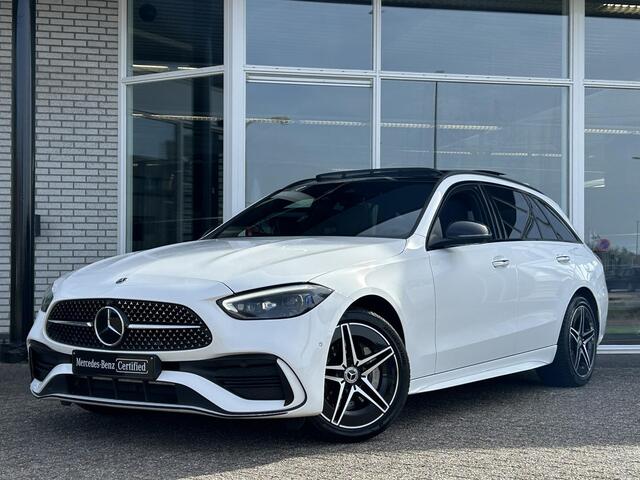 Mercedes-Benz C-KLASSE Estate 300 e AMG | Rijassistentie+ | Panoramadak