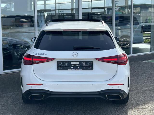 Mercedes-Benz C-KLASSE Estate 300 e AMG | Rijassistentie+ | Panoramadak