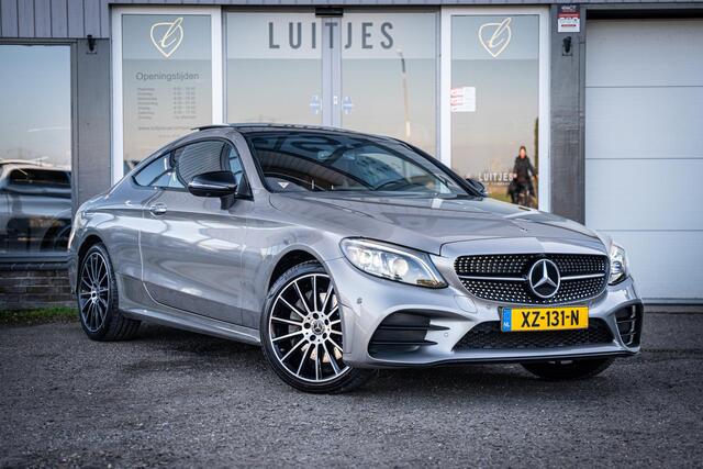 Mercedes-Benz C-KLASSE Coupé 300 AMG Premium+|Pano|Luchtvering|Burmester|Designo-interior|360°|Org.NL|1e eig.|Dealer-onderhouden