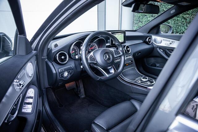 Mercedes-Benz C-KLASSE Estate 180 AMG Sport I Pano I Burmester I Leder I 360° I Stoelmemo I NL-auto I 1e-eig.