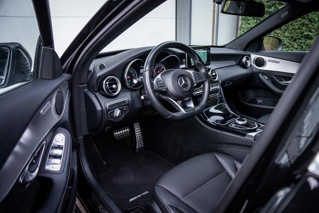 Mercedes-Benz C-KLASSE C180 AMG Sport I Slechts 48.000km I Org.NL I 1e-eig. I Leder I Camera I 18'' I Topconditie.