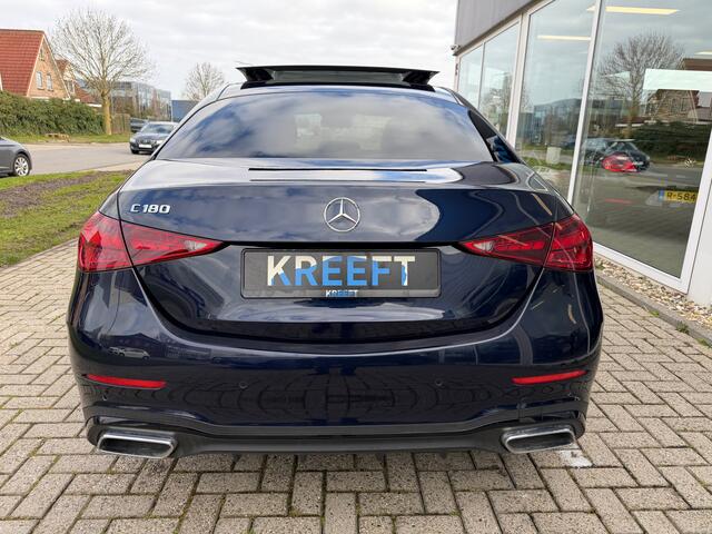 Mercedes-Benz C-KLASSE 180 AMG Line Nieuw model | Schuifdak
