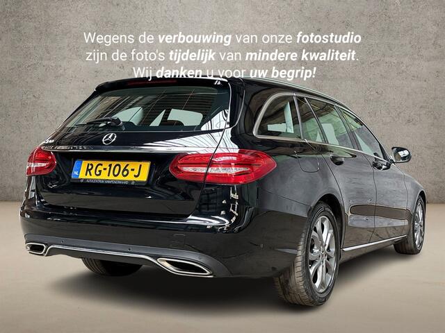 Mercedes-Benz C-KLASSE 180 Sport 156Pk automaat (NAVIGATIE, CAMERA, CRUISE, SPORTSTOELEN, LED KOPLAMPEN, NIEUWE APK, NIEUWSTAAT)