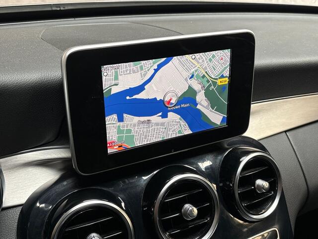 Mercedes-Benz C-KLASSE 180 Sport 156Pk automaat (NAVIGATIE, CAMERA, CRUISE, SPORTSTOELEN, LED KOPLAMPEN, NIEUWE APK, NIEUWSTAAT)