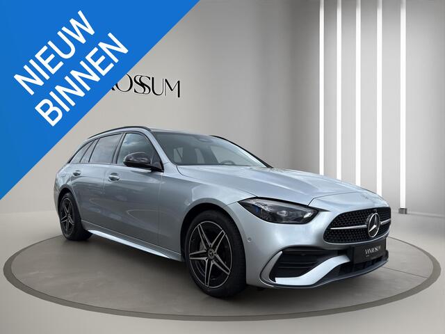 Mercedes-Benz C-KLASSE 300 e AMG Line Premium Plus | Pano | 360 | Head -Up | Leder | Sfeer | Memory | Night Pakket | Trekhaak |