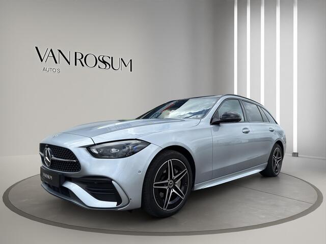 Mercedes-Benz C-KLASSE 300 e AMG Line Premium Plus | Pano | 360 | Head -Up | Leder | Sfeer | Memory | Night Pakket | Trekhaak |