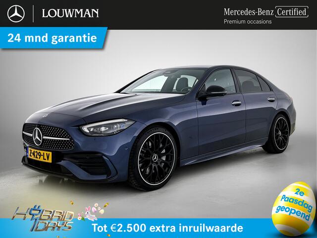 Mercedes-Benz C-KLASSE 200 AMG Line Inclusief 24 maanden MB Certified garantie voor Europa.