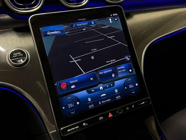 Mercedes-Benz C-KLASSE Estate AMG 43 4MATIC Panodak Burmester Nightpakket Distronic Plus Achterasbesturing