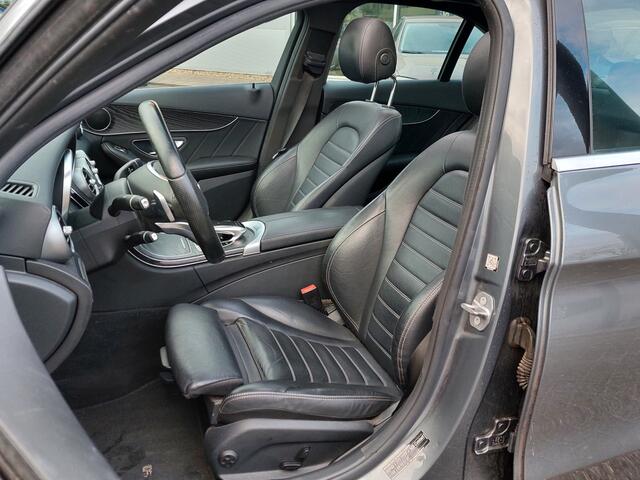 Mercedes-Benz C-KLASSE 200 184pk Automaat Sport Edition AMG | Navi | Clima | Cruise | Lederen Bekleding | Led Koplampen | Panorama Schuifdak | Pdc V+A+Assist+Camera | 19''lm