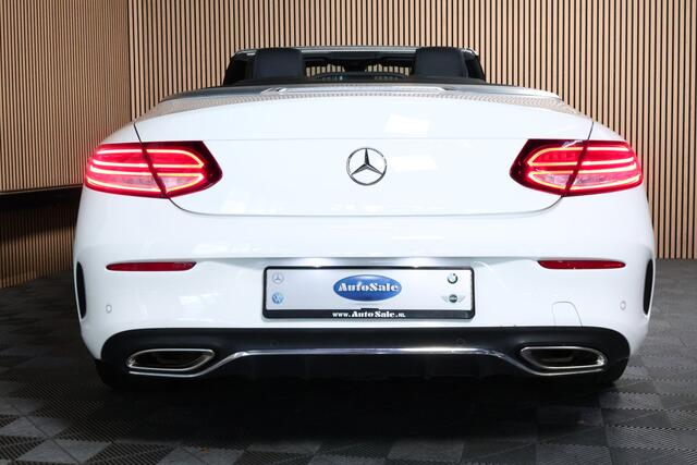 Mercedes-Benz C-KLASSE Cabrio 200 Premium AMG-line 43000 km ! NAVI Airco full options 2018