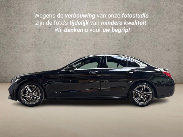 Mercedes-Benz C-KLASSE 180 AMG Sport 156Pk Automaat (VIRTUAL COCKPIT, APPLE CARPLAY, GROOT NAVI, CAMERA, LEDER, STOELVERWARMING, ELEK SPORTSTOELEN, GETINT GLAS, NIEUWE APK, NIEUWSTAAT)