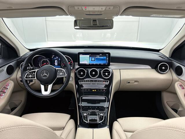 Mercedes-Benz C-KLASSE Estate 180 Business Solution Avantgarde Trekhaak | Panoramadak | Multi spaaks lichtmetalen velgen | Navigatie | Parking support | Inclusief 24 maanden MB Certified garantie voor Europa.